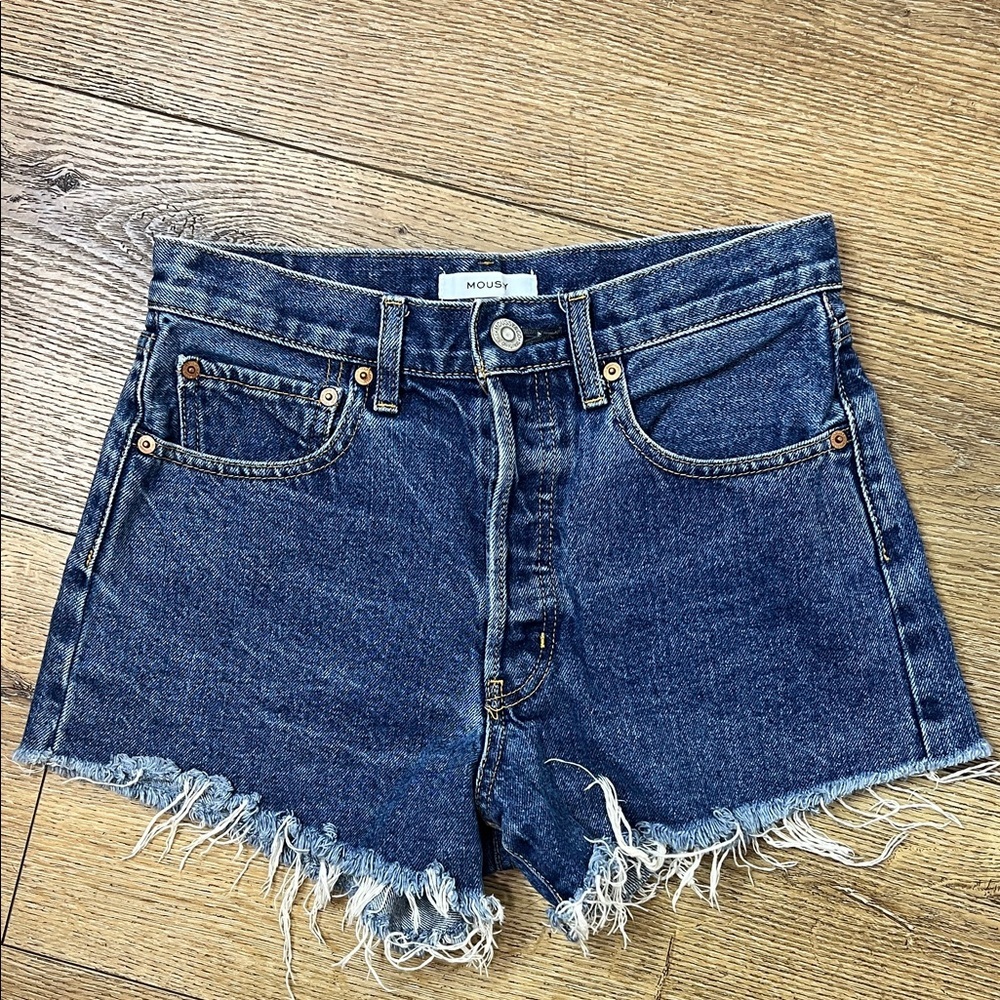 Moussy Cut-off Jean Shorts Size 1/S